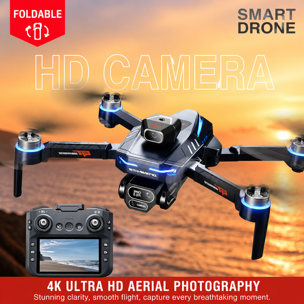 Drone Camera 4K - Drones GT8 con GPS 360 °