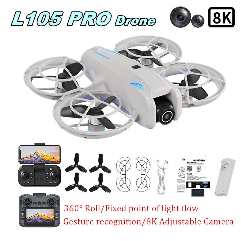 Drone Camera Hd - Dron L105 PRO Duel con Lente